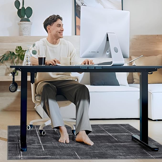 Office Chair Mat for Hardwood Floor&Tile Floor,36"X 48" Heavy Duty Desk Chair Mat for Hard Floors,Under Desk Rug for Rolling Computer Chair,Anti Slip,Low Pile Carpet Floor