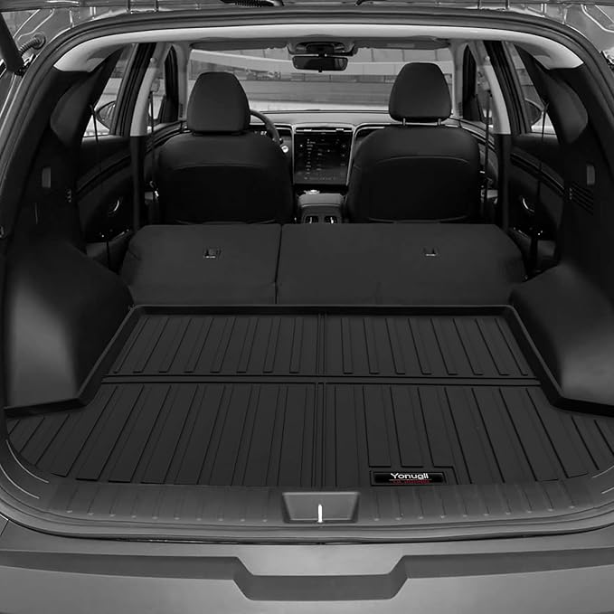 Custom Car Cargo Mats Trunk Liner All Weather TPE Protection Mat Accessories (for 2016-2021 Hyundai Tucson)