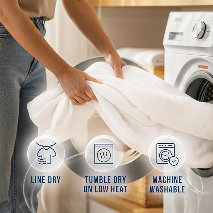 Luxury Twin XL Size Tencel Waterproof Mattress Protector Deep Pocket - Premium Cooling Bed Cover Pad - Hypoallergenic & Allergy-Friendly - Oeko-Tex Certified - Ultra Soft & Breathable