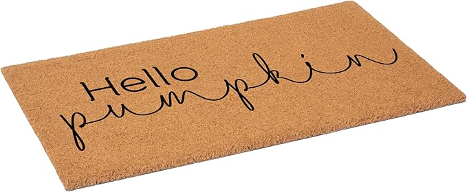 Calloway Mills Hello Pumpkin Doormat, 36" x 72"