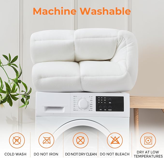 Ultra Soft Coral Fleece Full Size Mattress Topper, No Compression Plush Thick Pillow Top Mattress Pad with Deep Pocket, Winter Warm Cozy Bed Topper Cover for Back Pain Relief