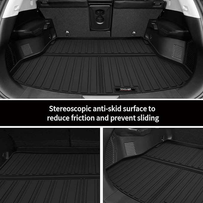 Custom for 2014-2020 Nissan Rogue Cargo Mats Trunk Liner All Weather TPE Protection Mat Accessories (for 2014-2020 Nissan Rogue)