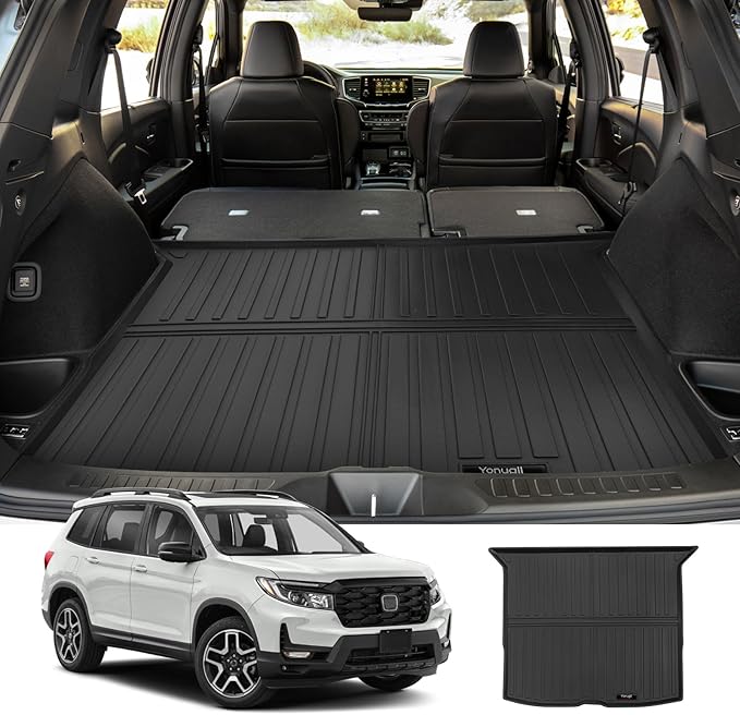 Custom Cargo Mats Trunk Liner All Weather TPE Protection Mat for 2019-2025 Honda Passport Accessories (for 2019-2025 Honda Passport)