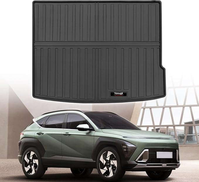 Custom for 2024 2025 2026 Hyundai Kona (Include EV) Cargo Mats Trunk Liner All Weather TPE Protection Mat Accessories (for 2024-2026 Hyundai Kona)
