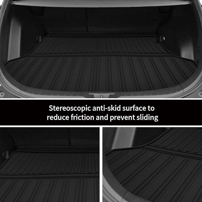 Custom All Weather TPE Cargo Mats Trunk Liner for 2013-2018 Toyota RAV4 Accessories (for 2013-2018 Toyota RAV4)