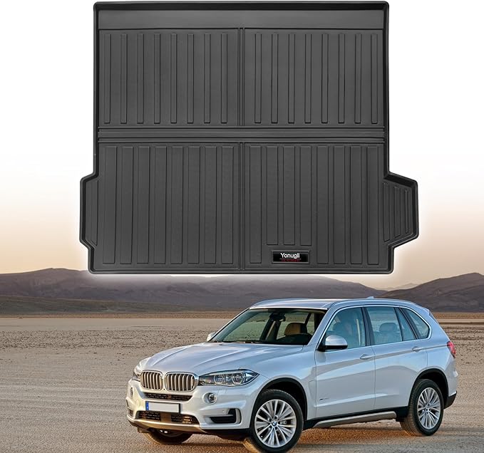 Custom for 2007-2018 BMW X5 Cargo Mats Trunk Liner All Weather TPE Protection Mat E70 F15 Accessories (for 2007-2018 BMW X5)