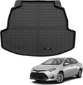 Custom Car Cargo Mats Trunk Liner All Weather TPE Protection Mat Accessories (for 2014-2019 Toyota Corolla Sedan)