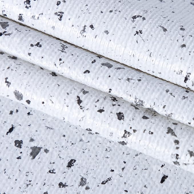 RAY STAR 12X120 Inch Shelf Liner for Kitchen Cabinets, Non-Adhesive Cabinet Liner Washable, PVC Drawer Liner for Dresser Non-Slip Bathroom (Stone)(5 Roll)