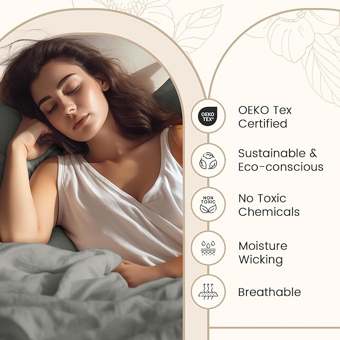 100% Cotton Sheets California King Size Sheets Set, Cal King Sheet Set, 800 Thread Count Sateen Weave Luxury Hotel Sheets, Naturally Cool Long Staple Egyptian Cotton, No Pilling & Shrink - Silver