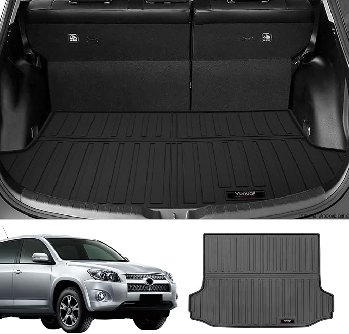 Custom for 2006-2012 Toyota RAV4 Cargo Mats Trunk Liner All Weather TPE Protection Mat (for 2006-2012 Toyota RAV4 Accessories)