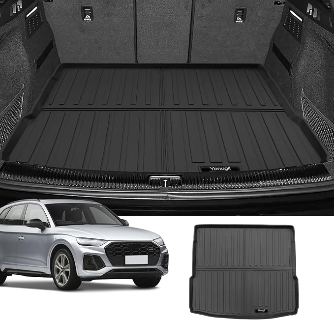 Custom for 2018-2025 Audi Q5 SQ5 Cargo Mats Trunk Liner All Weather TPE Protection Mat Accessories (for 2018-2025 Audi Q5/SQ5)
