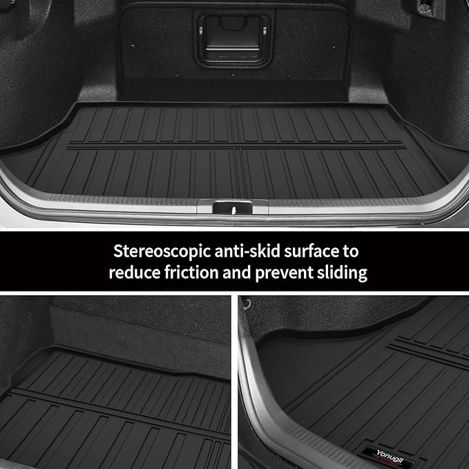 Custom Car Cargo Mats Trunk Liner All Weather TPE Protection Mat Accessories (for 2024-2026 Toyota Camry)