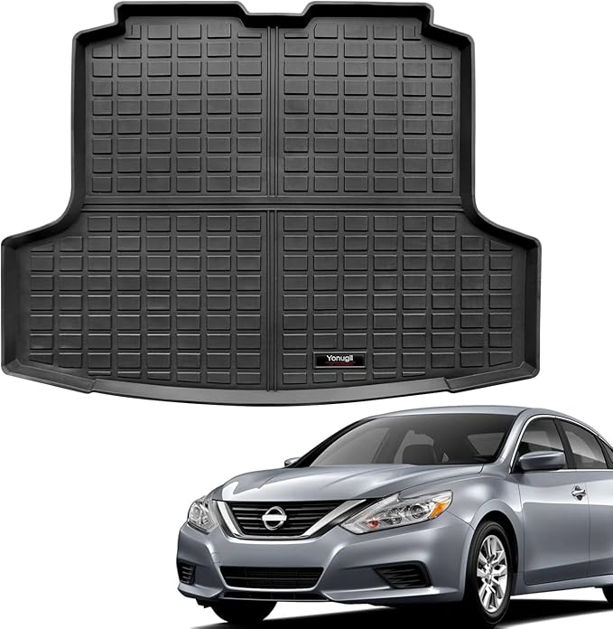 Custom Car Cargo Mats Trunk Liner All Weather TPE Protection Mat Accessories (for 2013-2025 Nissan Altima)