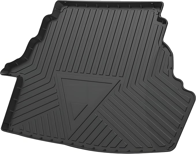 Camry Cargo Liners - All-Weather Protector 3D Custom-Fit Waterproof Durable Odorless TPO High-Raised Edge Flexible Rear Trunk Tray Floor mats Compatible with 2007-2011 Toyota Camry