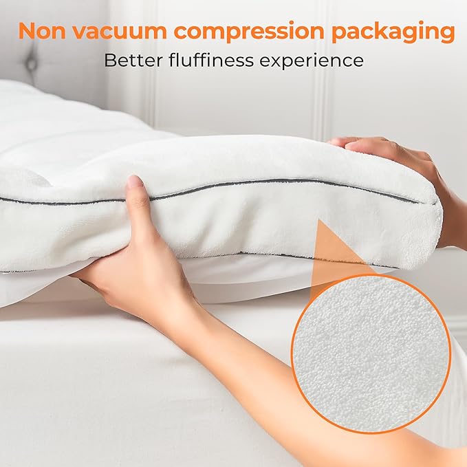 Ultra Soft Coral Fleece California King Size Mattress Topper, No Compression Plush Thick Pillow Top Mattress Pad with Deep Pocket, Winter Warm Cozy Bed Topper Cover for Back Pain Relief