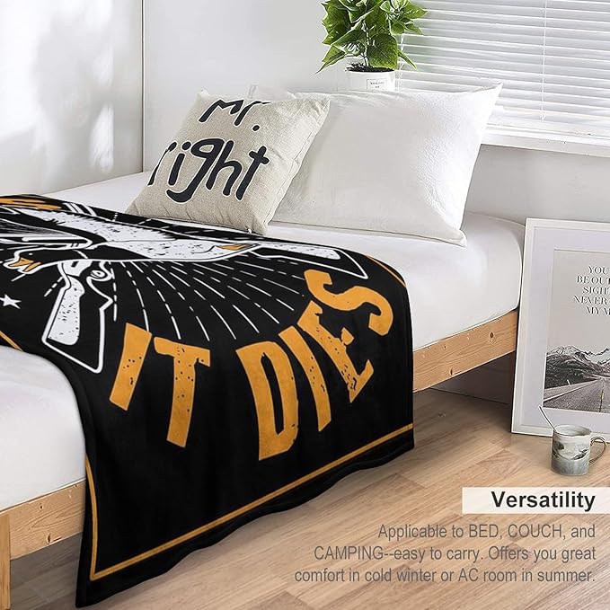 Goose Hunting Blanket Hunting Gifts for Men Goose Hunting Accessories Hunting Throw Blanket for Adults Soft Warm Cozy Fleece Blanket for Couch Sofa Bed 60"x80"