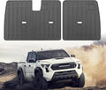 Custom for 2024 2025 2026 Toyota Tacoma Double Cab Rear Seat Backrest Mats All Weather TPE Protection Mat for Tacoma Double Cab Accessories (for 2024-2026 Toyota Tacoma Double Cab)