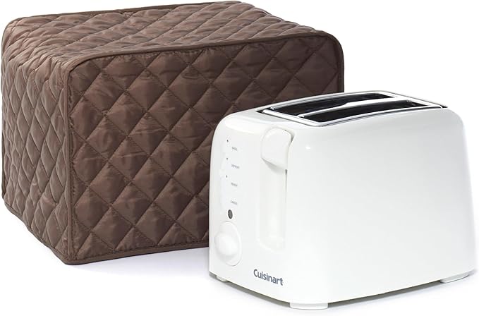 Covermates Keepsakes Toaster Cover - Dust Protection - Stain Resistant - Washable Appliance Cover, Bronze