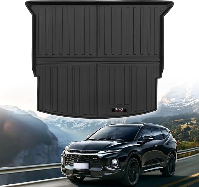 Custom for 2019-2026 Chevy Blazer (Not EV) Cargo Mats Trunk Liner All Weather TPE Protection Mat Accessories (for 2019-2026 Chevy Blazer)