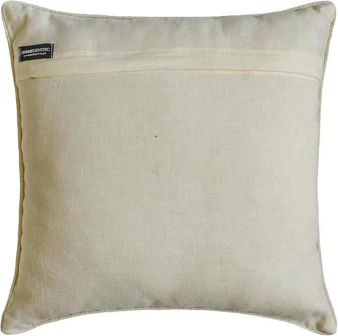 The HomeCentric Muted Green & Mocha Brown Bed Runner for King/Queen/Twin Cotton Decorative Bed Scarf 53"x18" Bed Runner Without Pillow Cover, Geometric Bed Scarf Bedroom Décor Accent - Triad