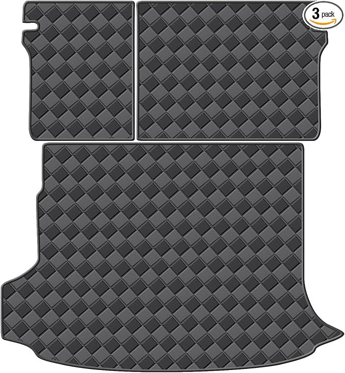 Cargo Mat & Backrest Mats for 2021-2024 2025 Buick Envision Accessories, All Weather Waterproof Rear Cargo Liner Rear Trunk Liner Back Seat Cover Protector