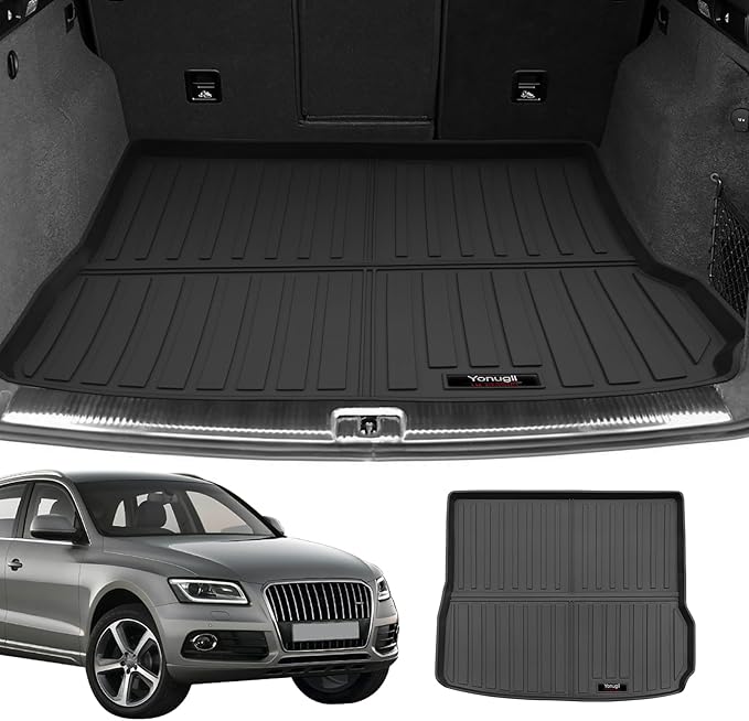 Custom Car Cargo Mats Trunk Liner All Weather TPE Protection Mat Accessories (for 2009-2017 Audi Q5)