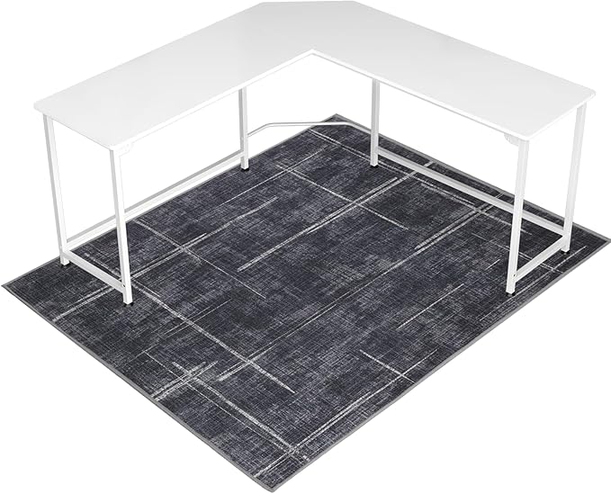 Office Chair Mat for Hardwood Floor&Tile Floor,48" X 60 Heavy Duty Desk Chair Mat for Hard Floors,Under Desk Rug for Rolling Computer Chair,Anti Slip,Low Pile Carpet Floor