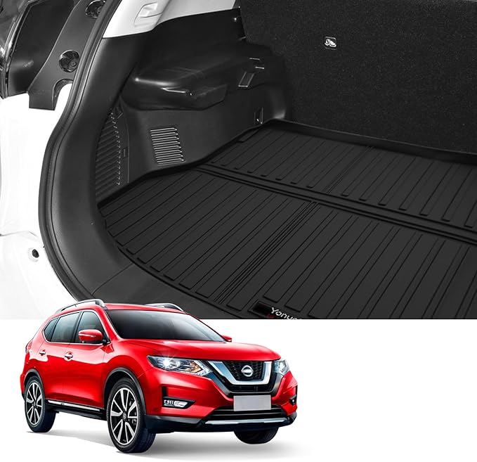 Custom for 2014-2020 Nissan Rogue Cargo Mats Trunk Liner All Weather TPE Protection Mat Accessories (for 2014-2020 Nissan Rogue)