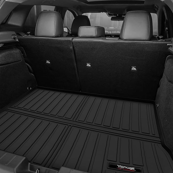 Custom Car Cargo Mats Trunk Liner All Weather TPE Protection Mat Accessories (for 2025 2026 Nissan Kicks)