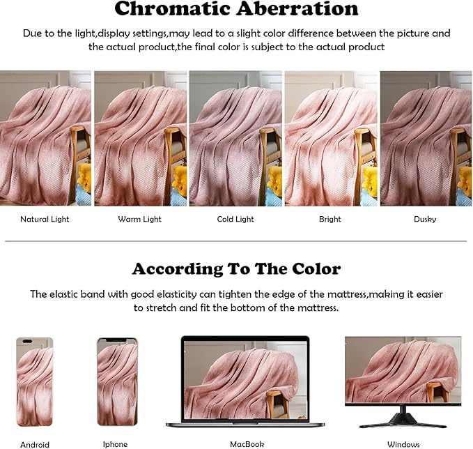 NEWCOSPLAY Super Soft Throw Blanket Dusty Pink Premium Silky Flannel Fleece Leaves Pattern Lightweight Bed Blanket All Season Use (Dusty Pink, Throw(50"x60"))