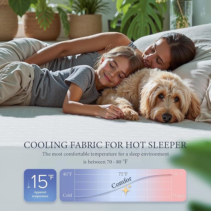 Waterproof Mattress Protector King Mattress Pad, Deep Stretchable Pocket Bed Cover, Machine Washable Soft Breathable Noiseless Mattress Protection for Household Guest Bedroom Home Hotel