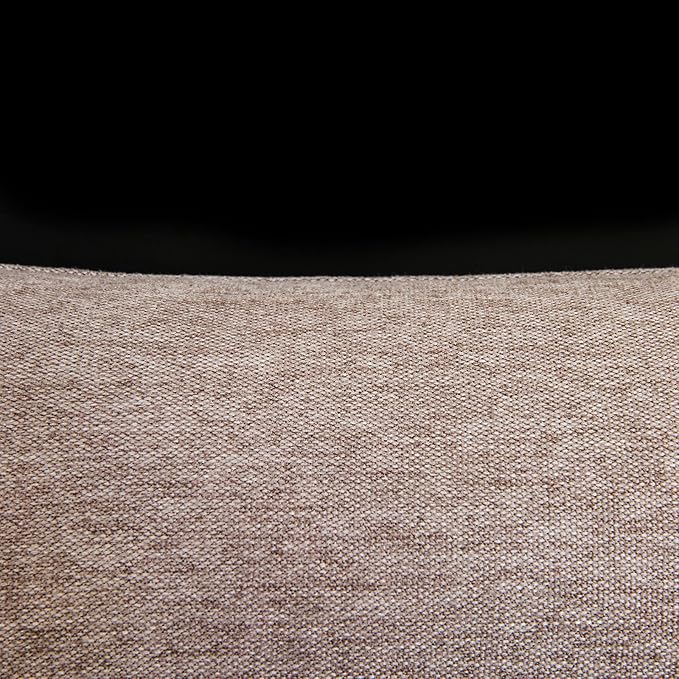 Buckwheat Neck Support Pillow Cervical Neck Cylinder Bolster Pillow,Buckwheat Hulls Adjustable Roll Pillow,Neck Pain Relief for Back and Side Sleepers Round Pillows for Lunch Break Brown, 6*15 inch