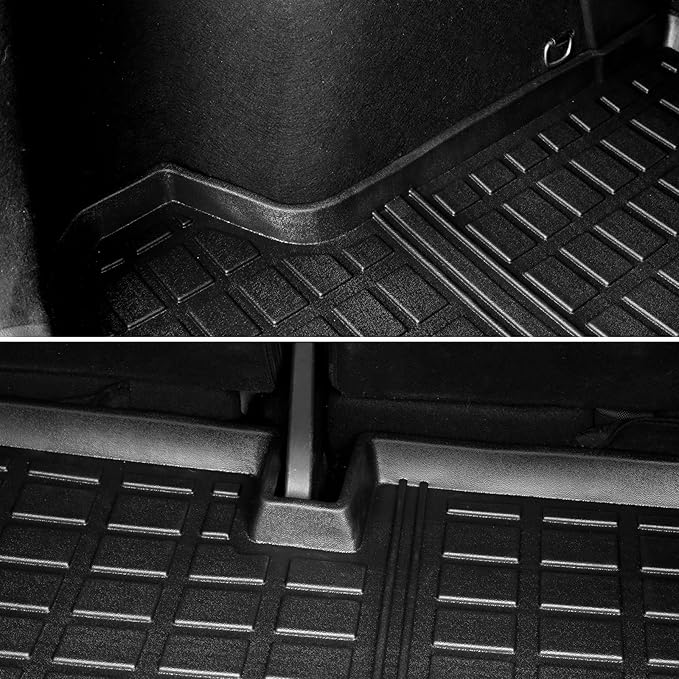 Custom Car Cargo Mats Trunk Liner All Weather TPE Protection Mat Accessories (for 2018-2024 Nissan Kicks)