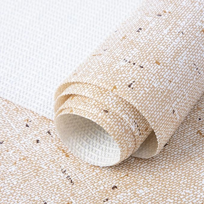 RAY STAR 12X120 Inch Shelf Liner for Kitchen Cabinets, Non-Adhesive Cabinet Liner Washable, PVC Drawer Liner for Dresser Non-Slip Bathroom (Yellow)(7 Roll)