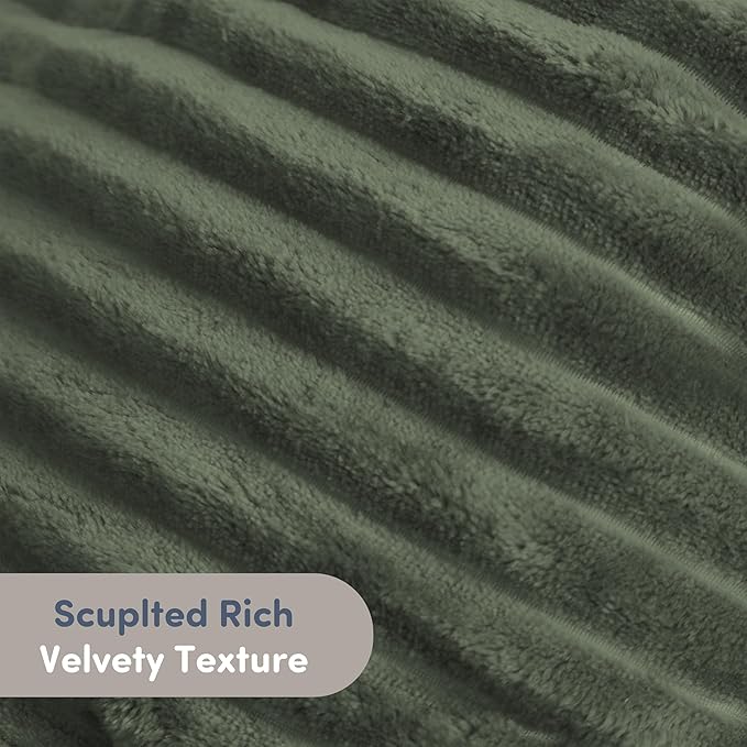 Nestl Reading Pillow with Shredded Memory Foam, Luxe Cut Plush Back Pillow for Sitting Up in Bed, Back and Arms Adjustable Support for Adult & Teens, Backrest Pillows with Washable Cover Olive Green