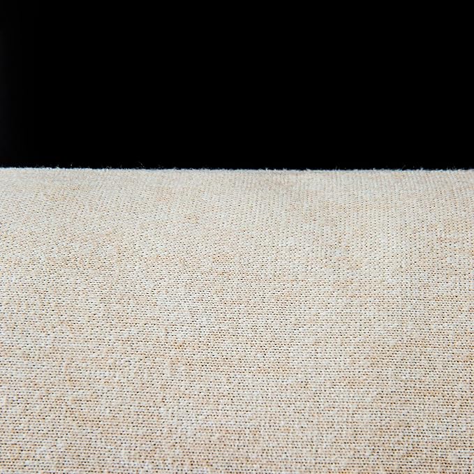 Buckwheat Neck Support Pillow Cervical Neck Cylinder Bolster Pillow,Buckwheat Hulls Adjustable Roll Pillow,Neck Pain Relief for Back and Side Sleepers Round Pillows for Lunch Break beige, 6*15 inch