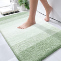 OLANLY Bathroom Rugs Mat 30x20, Extra Soft Absorbent Microfiber Bath Rugs, Rubber Backing, Quick Dry, Machine Washable Bath Mats for Bathroom Floor, Tub and Shower, Home Decor Accessories, Sage Green