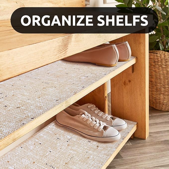 RAY STAR 12X120 Inch Shelf Liner for Kitchen Cabinets, Non-Adhesive Cabinet Liner Washable, PVC Drawer Liner for Dresser Non-Slip Bathroom (Yellow)(7 Roll)