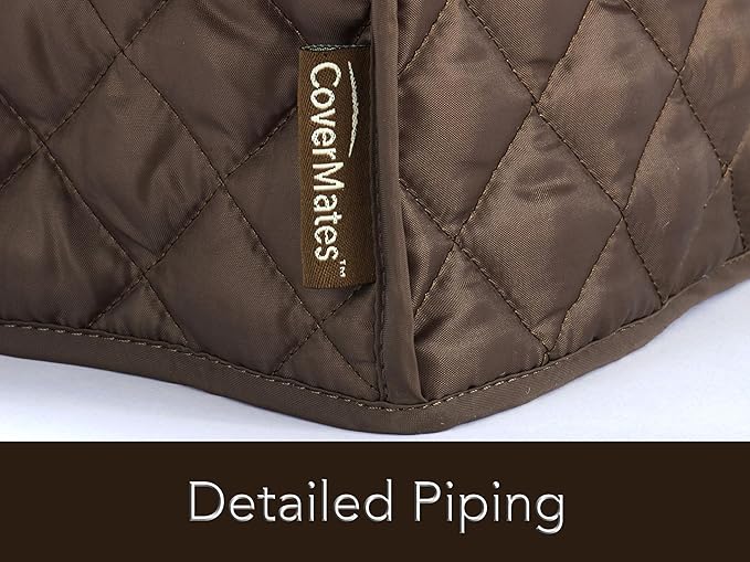 Covermates Keepsakes Toaster Cover - Dust Protection - Stain Resistant - Washable Appliance Cover, Bronze