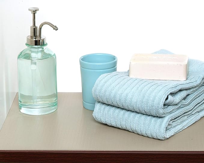 Con-Tact Brand Zip-N-Fit Solid Grip Liner, 18" x 4', Taupe (04F-CZ6U59-06AZ)