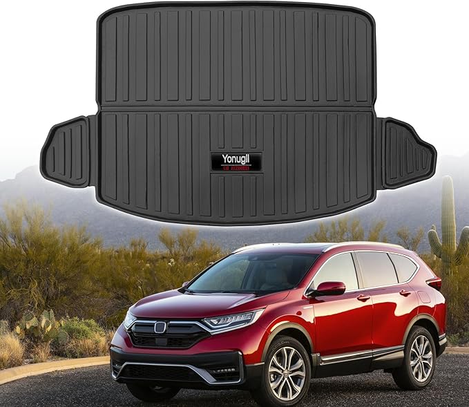 Custom for 2017-2022 Honda CRV Cargo Mats Trunk Liner All Weather TPE Protection Mat Accessories (for 2017-2022 Honda CR-V)