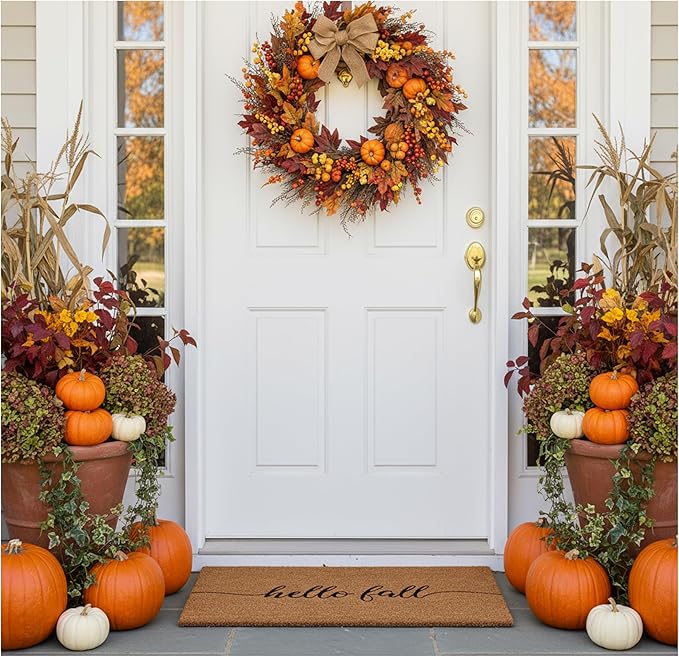 Calloway Mills Hello Fall Doormat, 24" x 48"