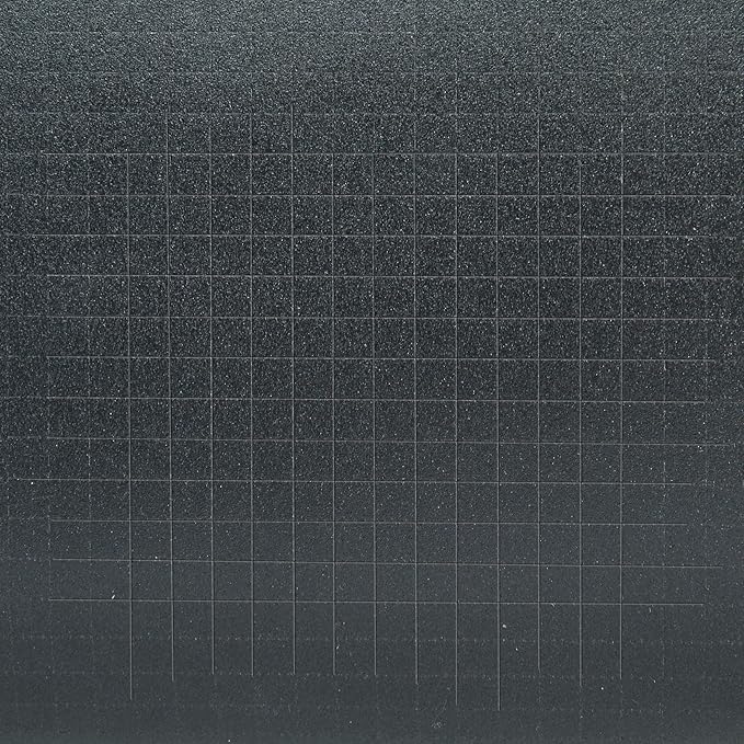 Con-Tact Brand Zip-N-Fit Adhesive Perforated, Scissors Needed, 18-Inches by 4-Feet, Black Solid Grip Drawer and Shelf Non-Slip Liner, x 4', 6 Sq Ft