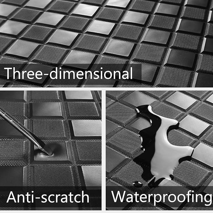 Cargo Mat & Backrest Mats for 2020-2024 2025 Lincoln Corsair Accessories, All Weather Waterproof Rear Cargo Liner Rear Trunk Liner Back Seat Cover Protector