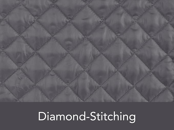 Covermates Keepsakes Toaster Cover - Dust Protection - Stain Resistant - Washable Appliance Cover, Slate