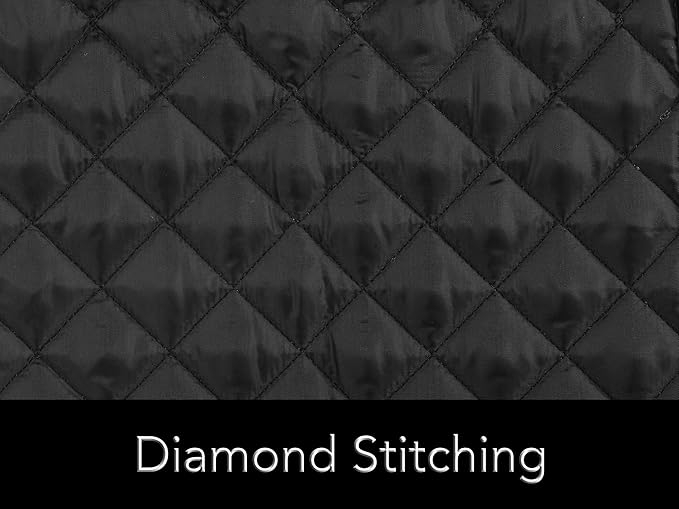 Covermates Keepsakes Toaster Cover - Dust Protection - Stain Resistant - Washable Appliance Cover, Black