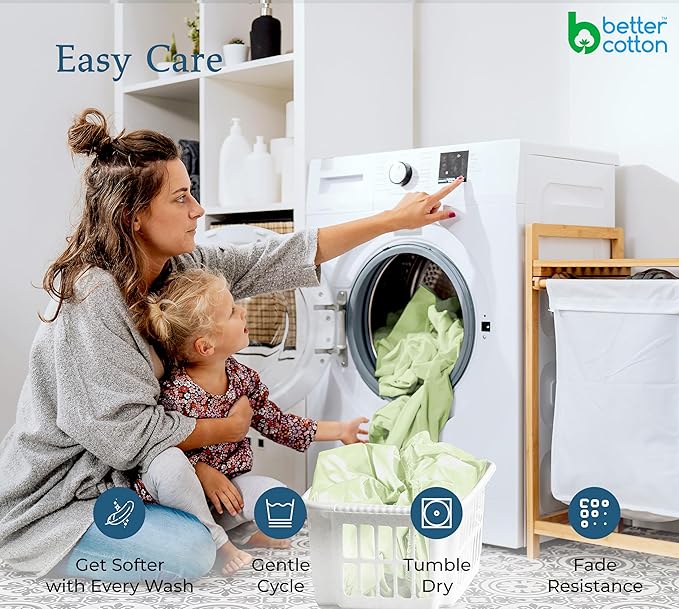 Royale Linens 400 Thread Count 100% American Grown Cotton Fitted Sheet Full Size - All Around Elastic Fitted Sheet - Luxury Sateen Weave - Snug Fit Bottom Sheet Fit Up to 16" (Full, Florentine Sage)