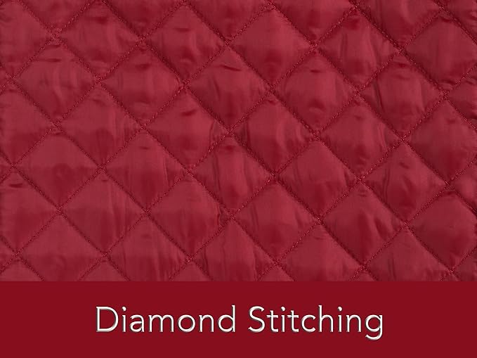 Covermates Keepsakes Toaster Cover - Dust Protection - Stain Resistant - Washable Appliance Cover, Red