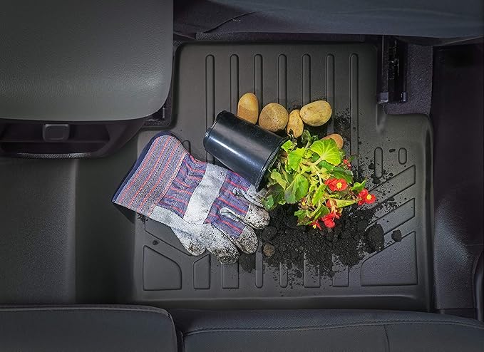 MAXLINER All Weather Custom Fit Cargo Trunk Liner Floor Mat Behind 2nd Row Compatible with 2018-2025 Ford Expedition Max