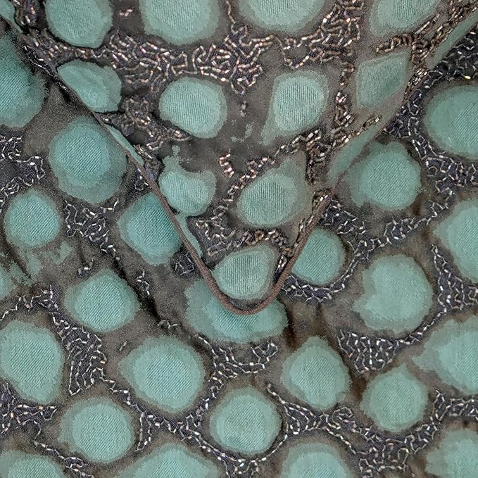 The HomeCentric Blue Bed Runner for King/Queen/Twin Jacquard Decorative Bed Scarf 53"x18" Bed Runner Without Pillow Cover, Abstract Bed Scarf Bedroom Décor Accent - Laguna Drift